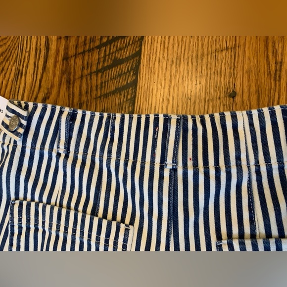 BDG Urban outfitters shorts, denim striped jean shorts , high waisted - Picture 6 of 9